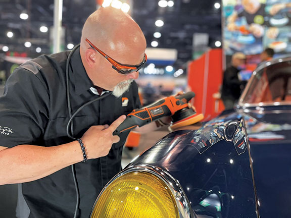 dynabrade renny doyle series db8 dual action polisher