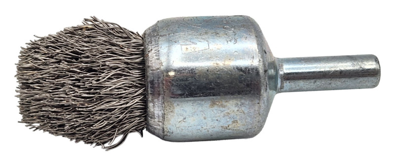 Controlled Flare End Brush 3/4" (19 mm) Dia. x .014 x 7/8" Steel