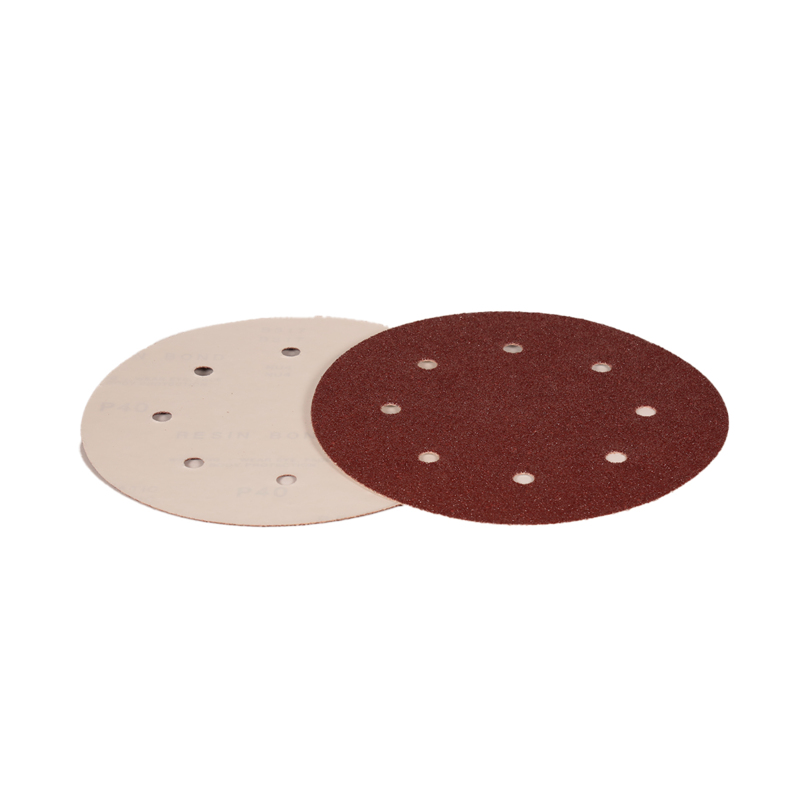 8" (203 mm) Dia. x 40 Grit A/O Vacuum PSA DynaCut Disc