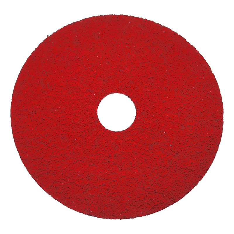 5" (127 mm) Dia. x 7/8" CH 36 Grit Ceramic DynaCut Fiber Disc