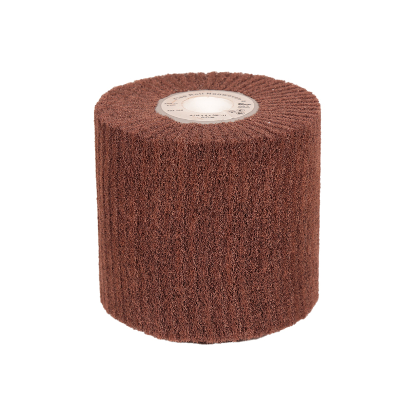 4-1/4" (108 mm) Dia. x 4" (102 mm) x 5/8"-11 Fine NWN DynaBrite Finishing Flap Roll