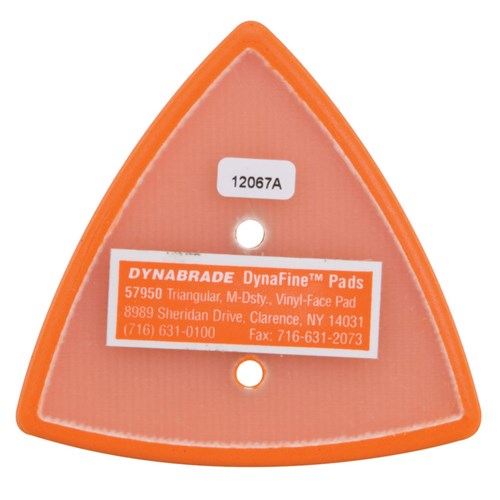 Triangular Vinyl Face Pad
