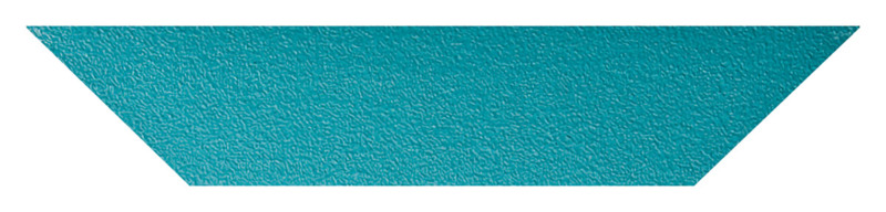 7/8" (22 mm) W x 4-1/2" (114 mm) L 150 Grit A/O Hook-Face DynaCut Raised Panel Strip