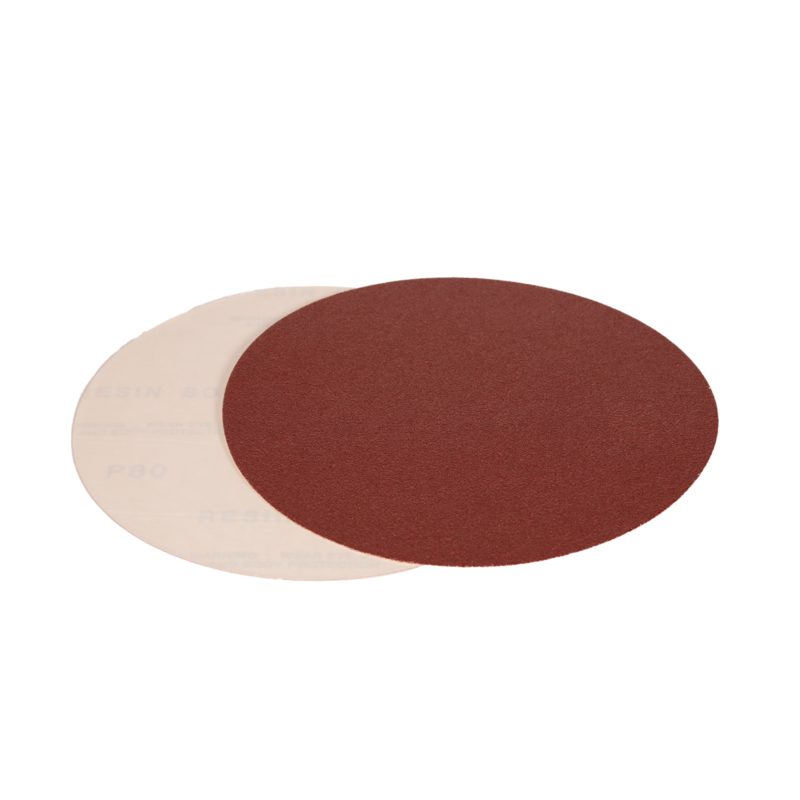 8" (203 mm) Dia. x 80 Grit A/O Non-Vacuum PSA DynaCut Disc