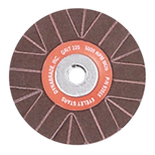 2" (51 mm) Dia. 80 Grit A/O Eyelet Sanding Star