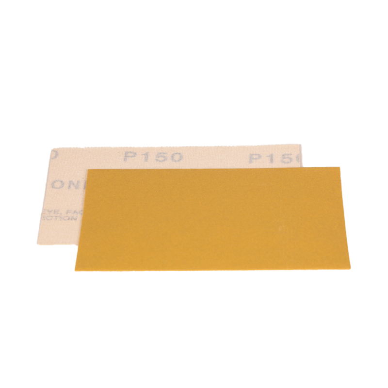 81 mm W x 133 mm L 150 Grit A/O Non-Vacuum Hook-Face DynaCut Sheet