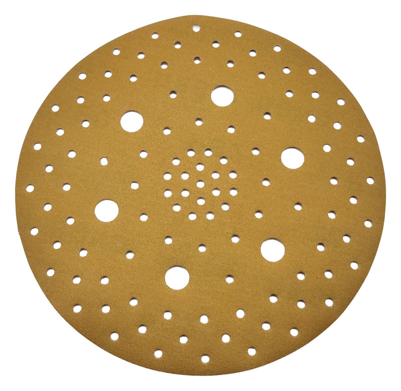 6" (152 mm) Dia. x 320 Grit A/O Hook-Face Multi-Hole Vacuum DynaCut Disc