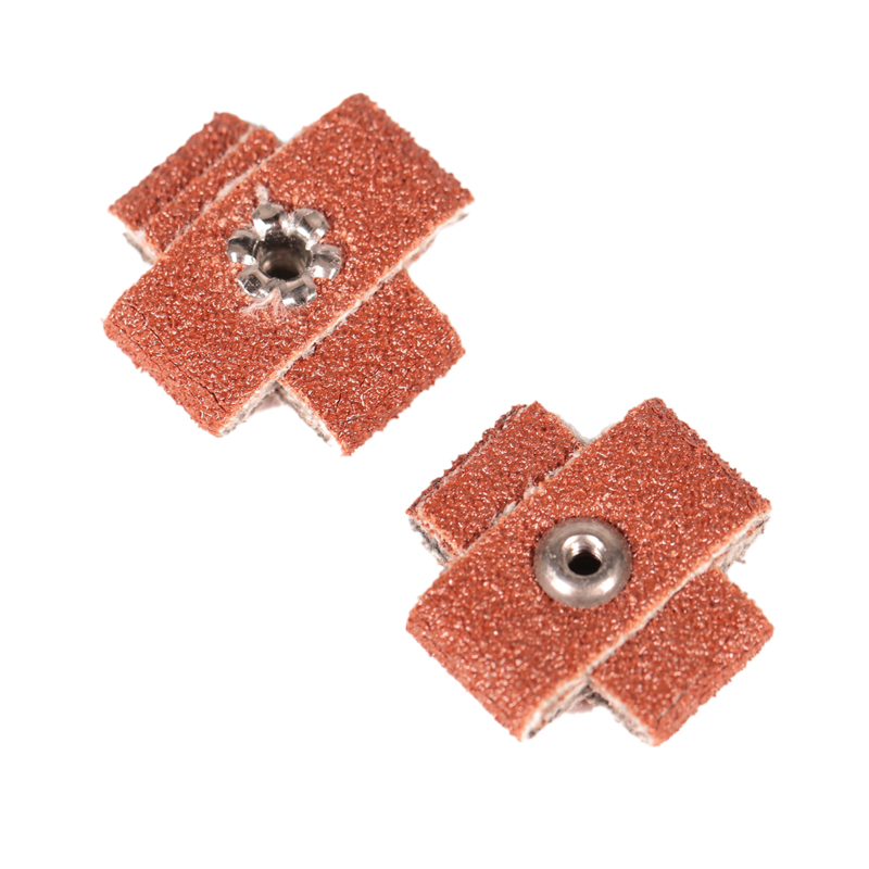 3/4" (19 mm) Dia. x 80 Grit A/O 3-48 8 Ply J-Dynacut Cross Pad