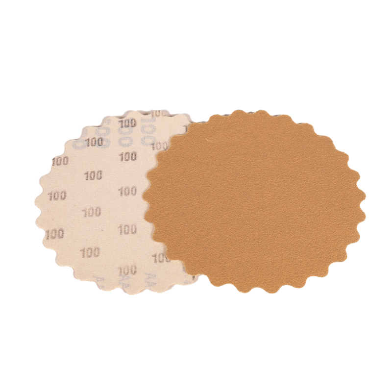 5" (127 mm) Dia. x 100 Grit A/O Non-Vacuum Hook-Face calloped-Edge DynaCut Disc