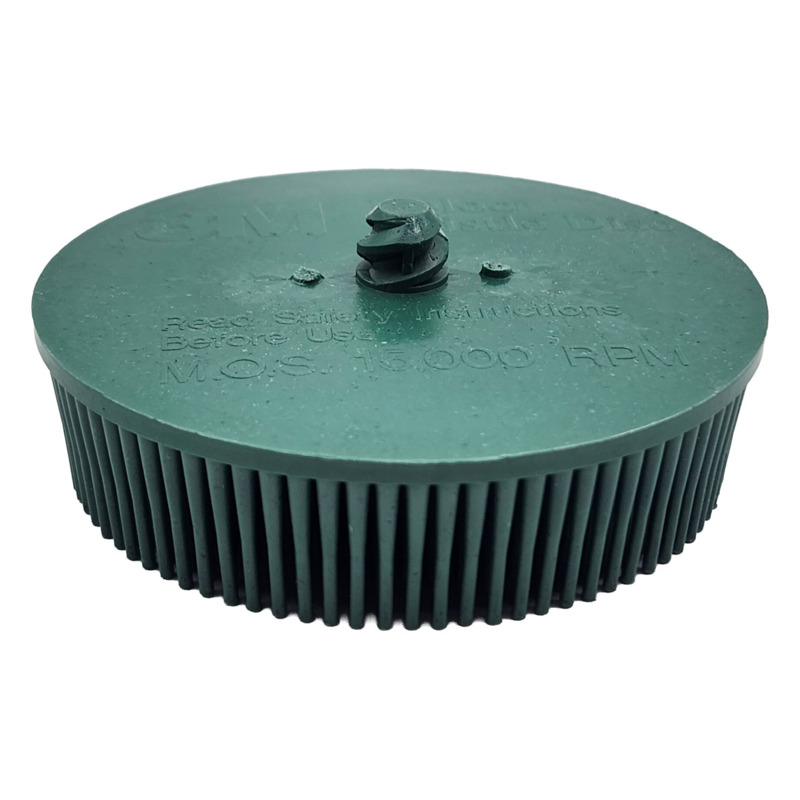 3" (76 mm) Dia. x 50 Grit 3M Roloc Bristle Disc