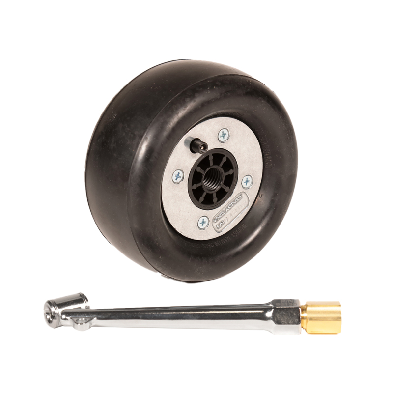 5" (127 mm) Dia. x 2-3/4" (70 mm) W Standard Dynacushion Pneumatic Wheel