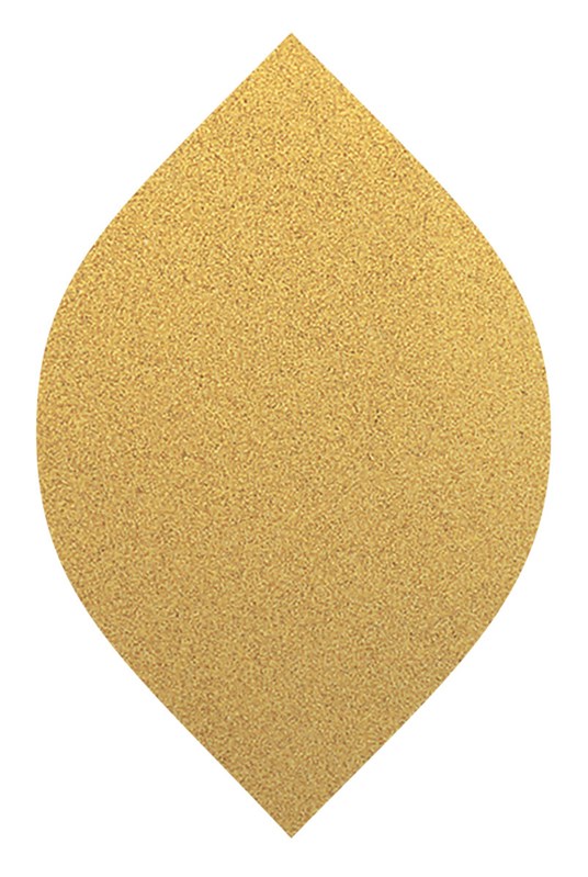 Tear Drop x 120 Grit A/O Non-Vacuum Hook-Face DynaCut Dynafine Disc