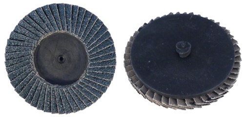 3" (76 mm) Dia. x 40 Grit Z/A Non-Vacuum DynaCut Locking-Type Flap Disc