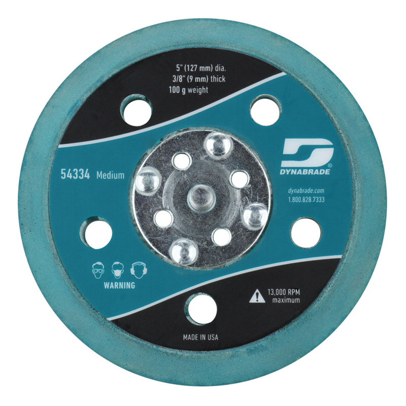 5" Multi-Hole Vac. Pad, Hook