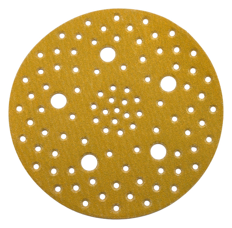 5" (127 mm) Dia. x 180 Grit A/O Hook-Face Multi-Hole Vacuum DynaCut Disc