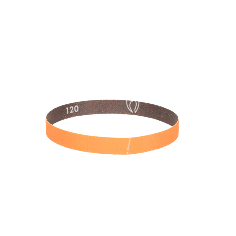 3/4" (19 mm) W x 18" (457 mm) L 120 Grit DynaCut Premium Ceramic Belt