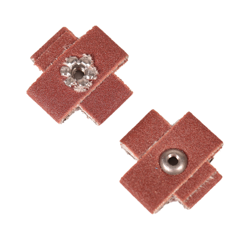 3/4" (19 mm) Dia. x 240 Grit A/O 3-48 8 Ply J-DynaCut Cross Pad