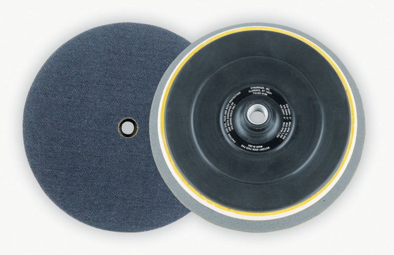 8" (203 mm) Dia. Non-Vacuum Wet/Dry Sander Disc Pad, Hook-Face, Short Nap