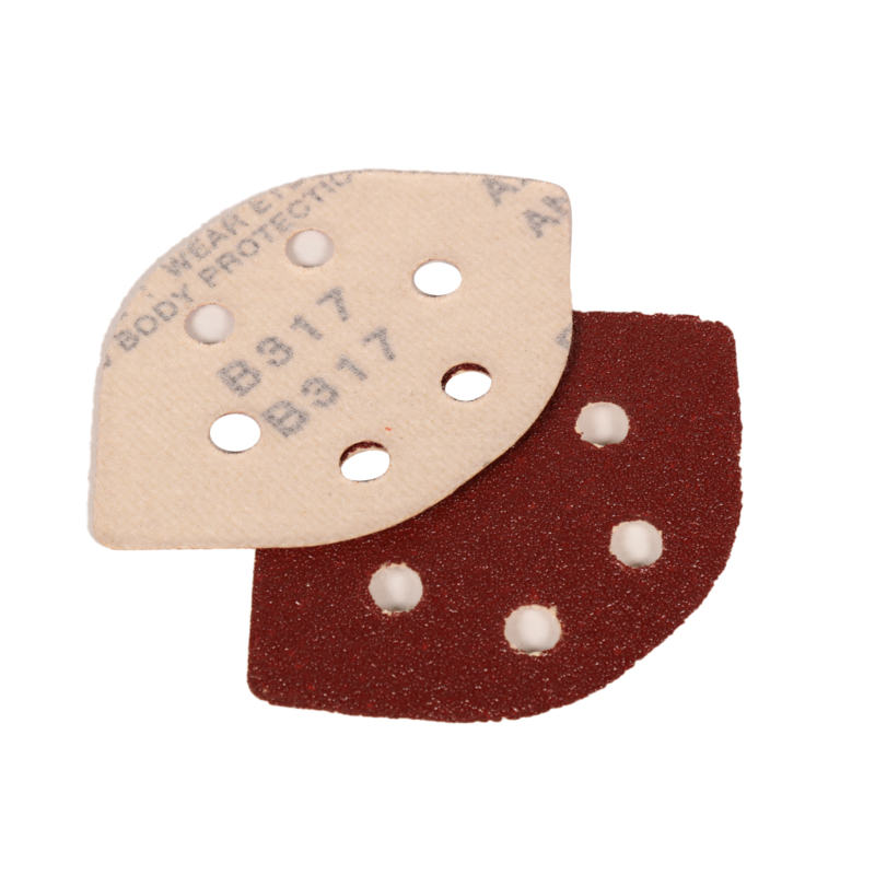 Teardrop x 80 Grit A/O Vacuum Hook-Face DynaCut Dynafine Disc