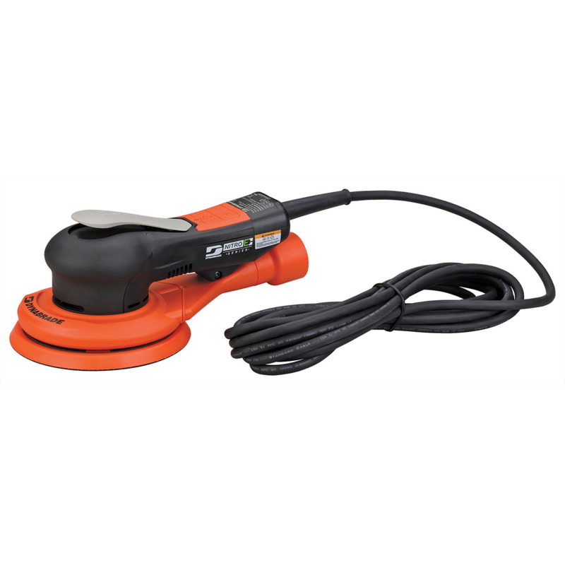 6" (150 mm) Dia. Vacuum Nitro-E Series Random Orbital Sander, Vacuum Short Hook Pad