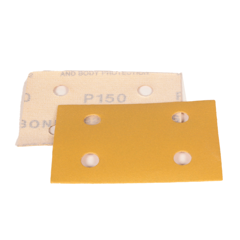 75 mm W x 110 mm L 150 Grit A/O Vacuum Hook-Face DynaCut Sheet