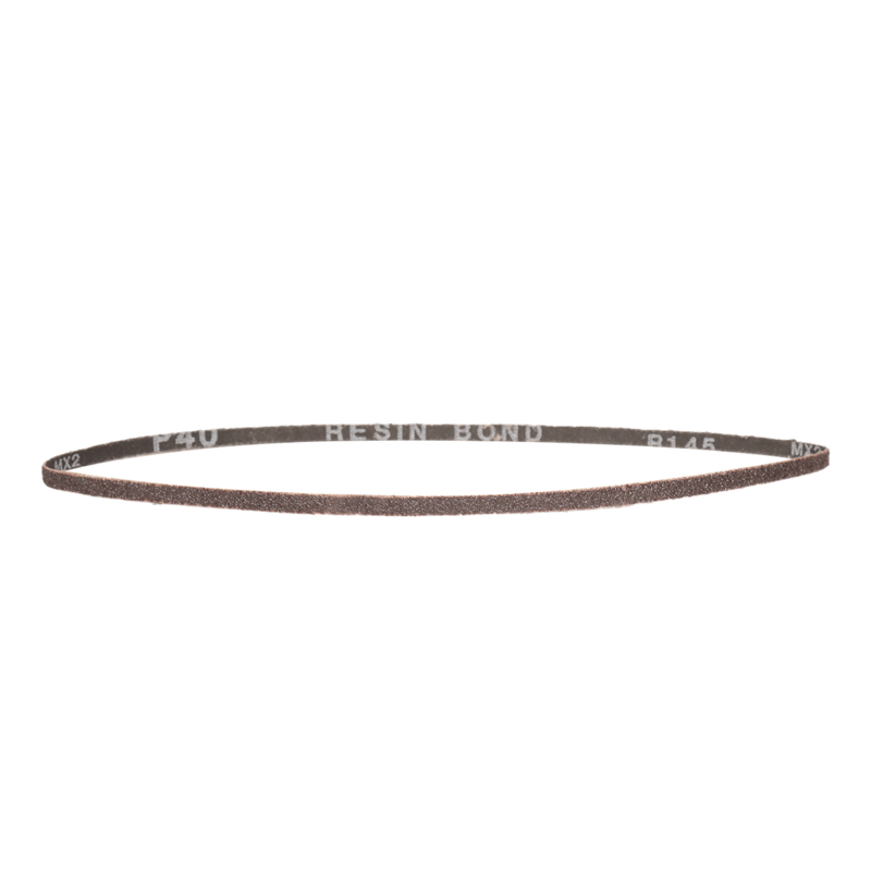 1/4" (6 mm) W x 24" (610 mm) L 40 Grit A/O DynaCut Belt