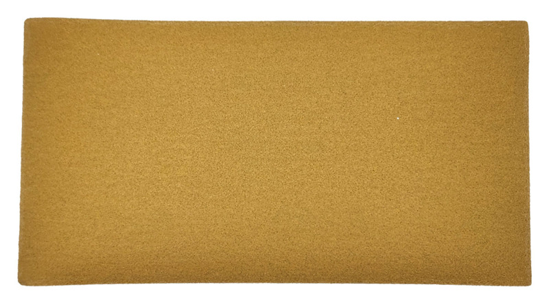 3-2/3" (93 mm) W x 7" (178 mm) L 220 Grit  A/O Hook-Face Non-Vacuum DynaCut Sheet