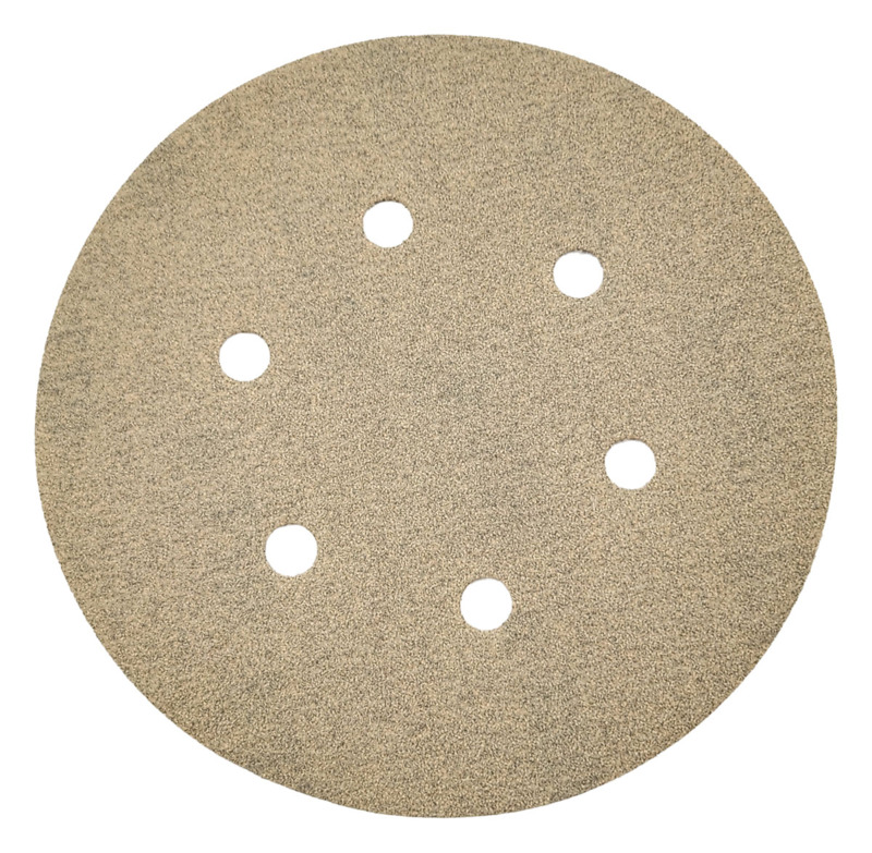 6" (152 mm) Dia. x 120 Grit A/O Vacuum Hook-Face DynaCut Disc