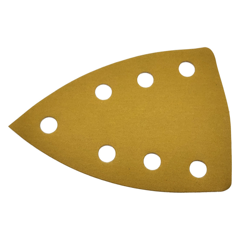 100 mm W x 148 mm L 400 Grit A/O Vacuum Hook-Face 7-Delta DynaCut Sheet