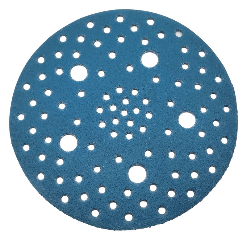 5" (127 mm) Dia. x 150 Grit A/O Hook Multi-Hole Vacuum Film-Backed DynaCut Disc