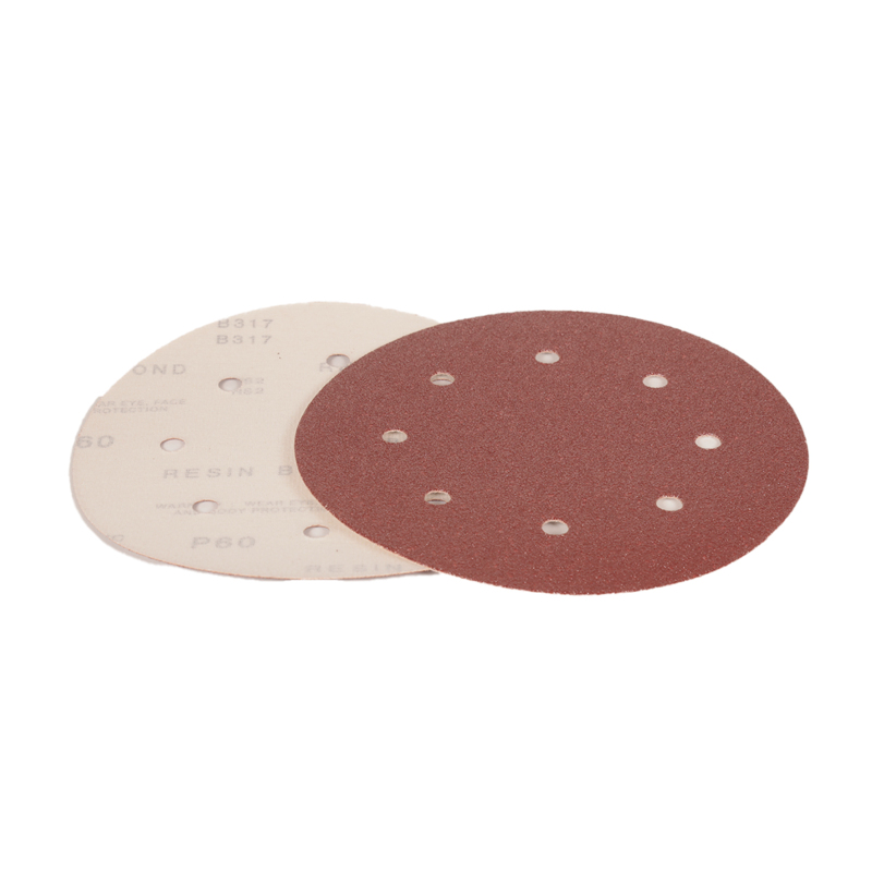 8" (203 mm) Dia. x 60 Grit A/O Vacuum Hook-Face DynaCut Disc