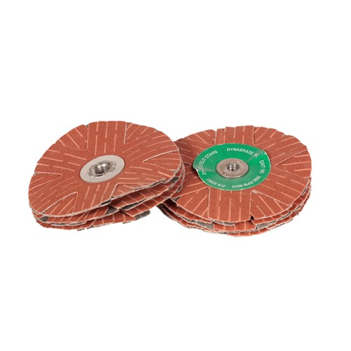 3" (76 mm) Dia. 180 Grit A/O Eyelet Sanding Star