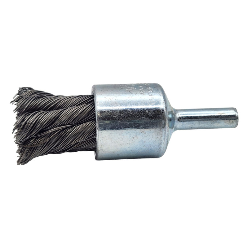 Knot Wire End Brush 3/4" (19 mm) Dia. x .014 x 7/8" Steel