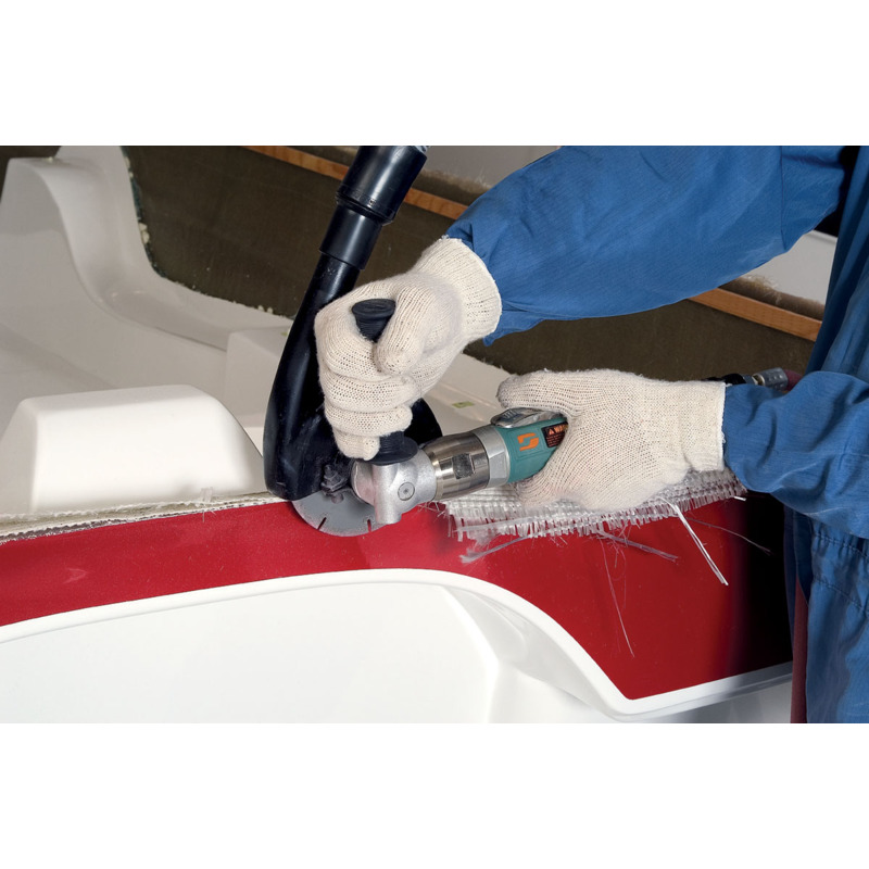 1Hp 5" Rt. Angle Diamond Vac C