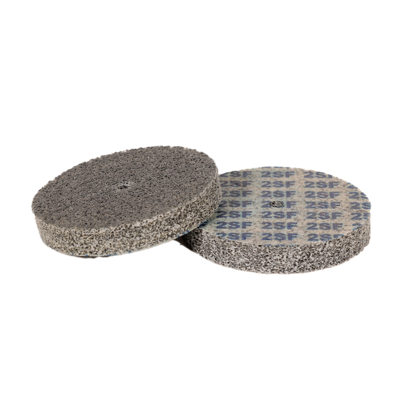 3" (76 mm) Dia. x 1/2" (13 mm) W x 1/4" (6 mm ) CH 2S Fine EXL ScotchBrite UNTZ Wheel