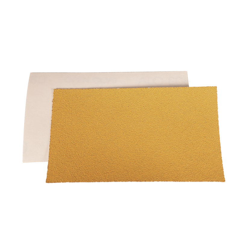 81 mm W x 133 mm L 60 Grit A/O Non-Vacuum PSA DynaCut Sheet