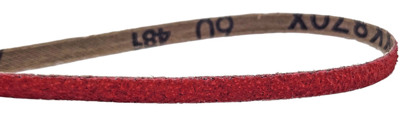 1/4" (6 mm) W x 24" (610 mm) L 60 Grit Ceramic DynaCut Belt