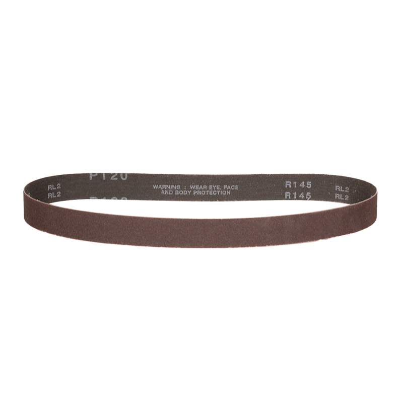 1" (25 mm) W x 30" (762 mm) L 120 Grit A/O DynaCut Belt