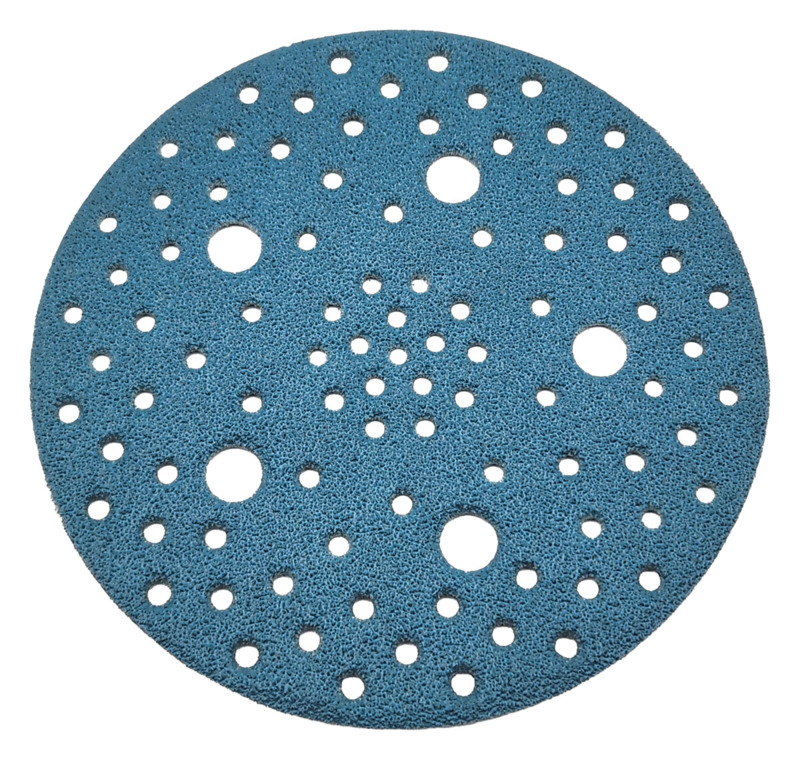 5" (127 mm) Dia. x 60 Grit A/O Hook Multi-Hole Vacuum Film-Backed DynaCut Disc