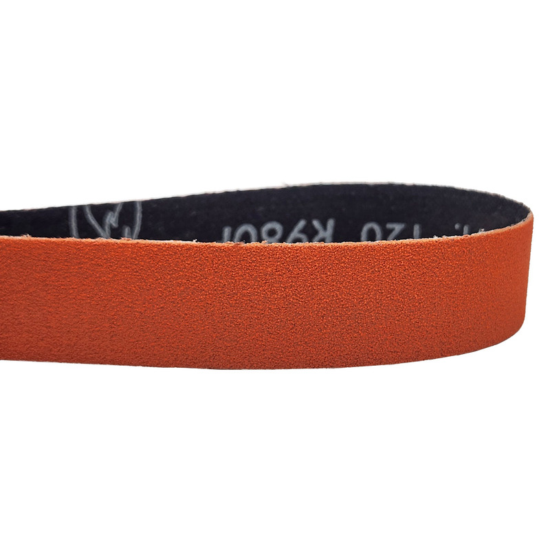 1" (25 mm) W x 30" (762 mm) L 120 Grit DynaCut Premium Ceramic Belt