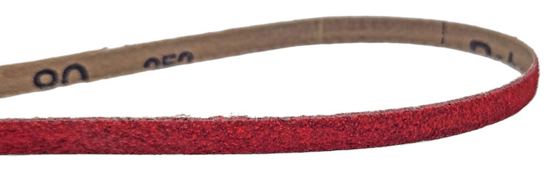 1/4" (6 mm) W x 24" (610 mm) L 80 Grit Ceramic DynaCut Belt