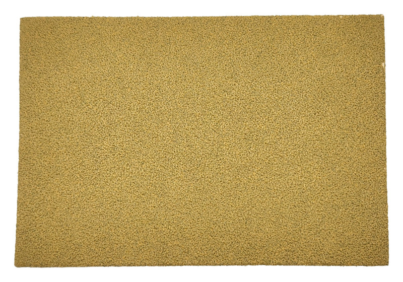 75 mm W x 110 mm L 80 Grit A/O Non-Vacuum Hook-Face DynaCut Sheet