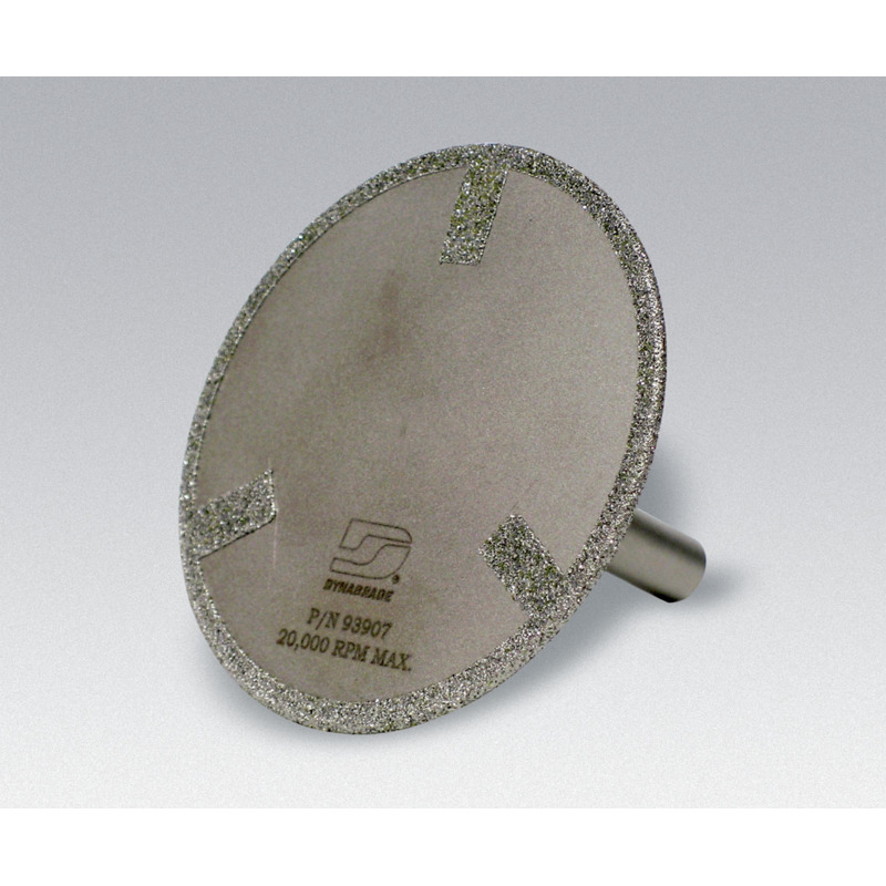 Mounted Diamond Wheel- 3" Wide