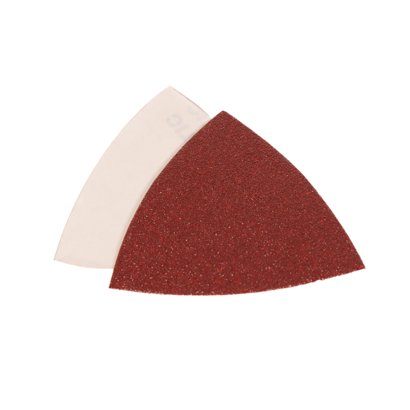 Triangular x 80 Grit A/O Non-Vacuum PSA DynaCut Dynafine Disc
