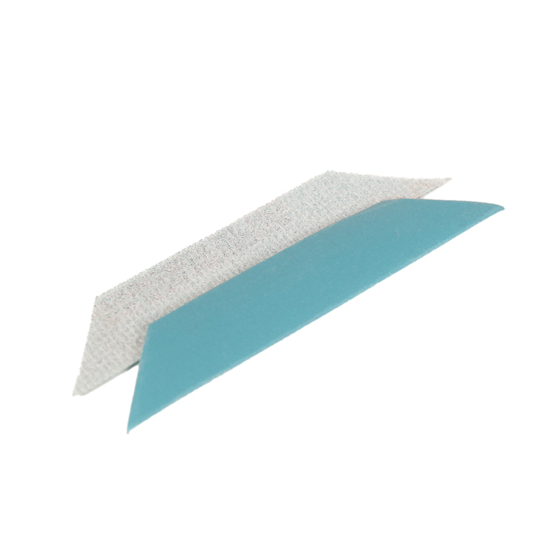 7/8" (22 mm) W x 4-1/2" (114 mm) L 320 Grit A/O Hook-Face DynaCut Raised Panel Strip