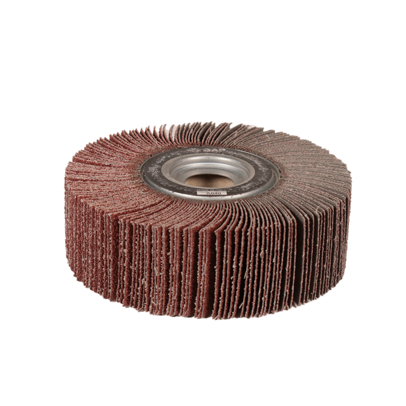 6" (152 mm) Dia. x 2" (51 mm) W x 1" (25 mm) CH 40 Grit A/O DynaCut Flap Wheel