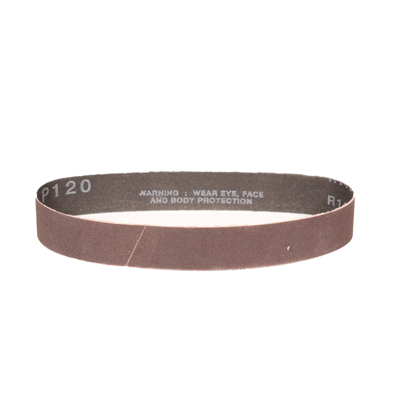 1" (25 mm) W x 18" (457 mm) L 120 Grit A/O DynaCut Belt