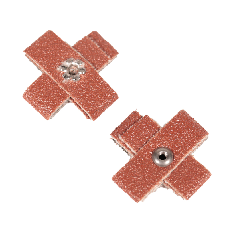 1" (25 mm) Dia. x 80 Grit A/O 3-48 8 Ply J-Dynacut Cross Pad