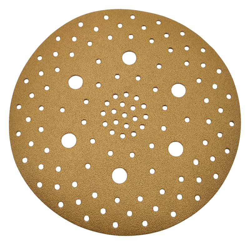 6" (152 mm) Dia. x 120 Grit A/O Hook-Face Multi-Hole Vacuum DynaCut Disc