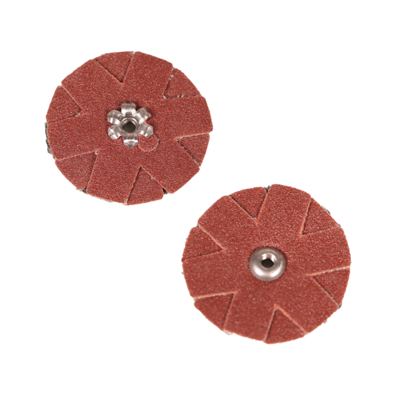 1" (25 mm) Dia. 180 Grit A/O Eyelet Sanding Star